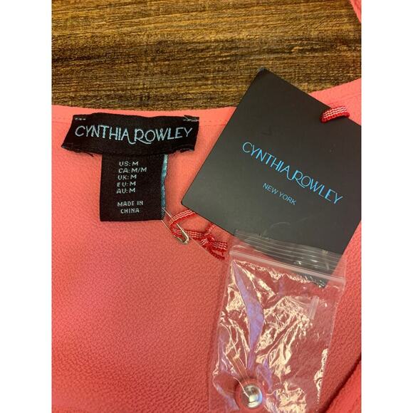 CYNTHIA ROWLEY Women’s Flowy Tank Top / Size: Medium - Picture 3 of 7